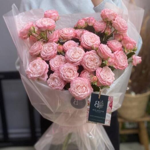Ramo de rosas Rosadas Premium para su amada