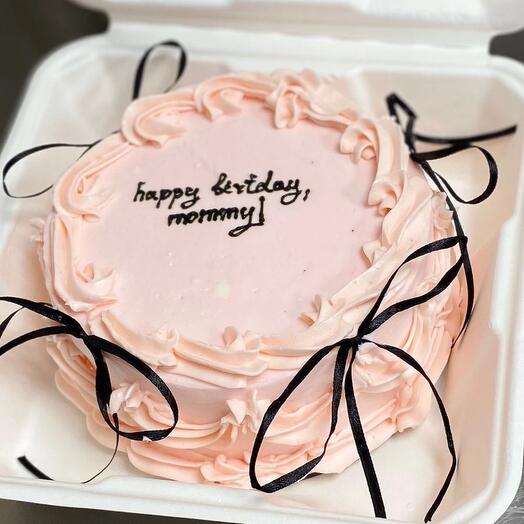 Бенто-торт Happy birthday mommy