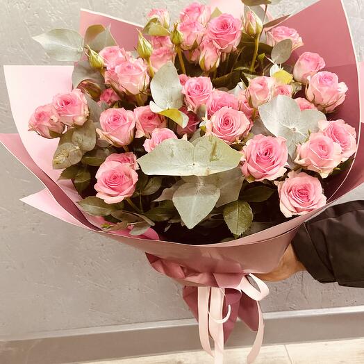 Кустовые с эвкалиптом, просто так 💝