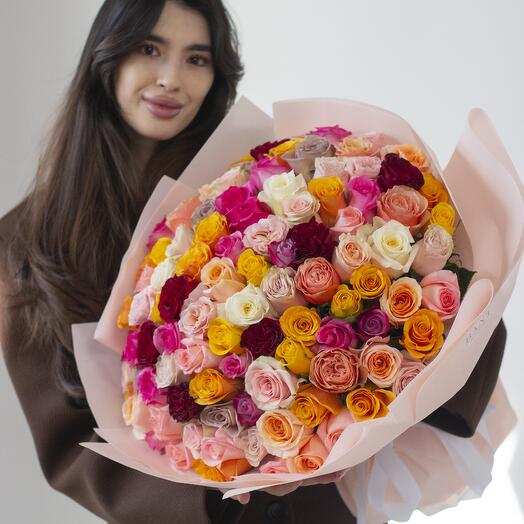 101 Роза 40-50см