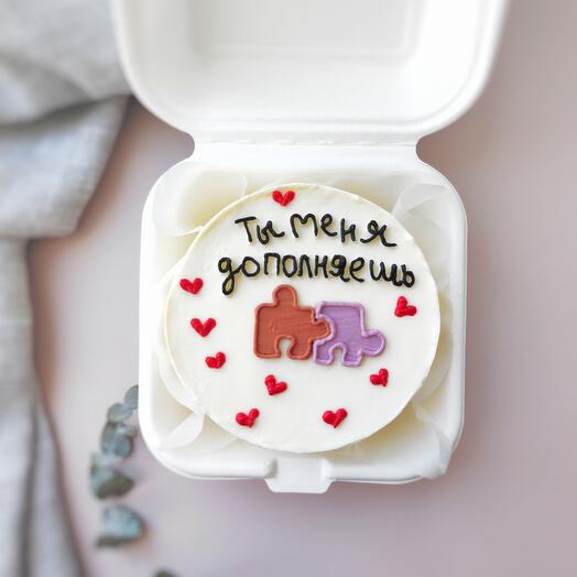 Бенто торт на день всех влюбленных