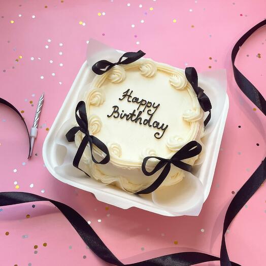 Pastel de Bento Lambeth con arcos para cumpleaños
