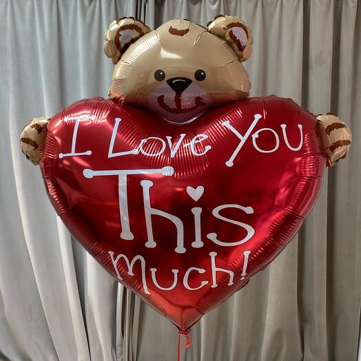 Мишка с сердцем