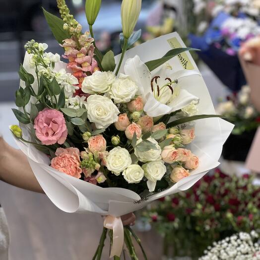 Flowers mix🤍🧡