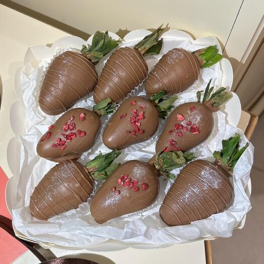 Fresa en chocolate super PROMOCIÓN 😻Pascua KMV PYATIGORSK
