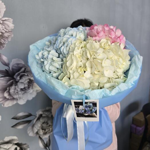 Ramo de hortensias