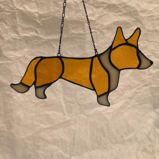 Витраж Корги