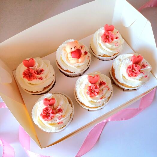 Капкейки  набор 6шт