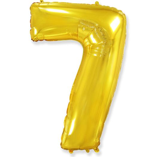 Золотая цифра 7