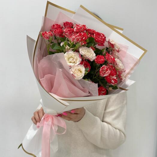 Bush Rose bouquet