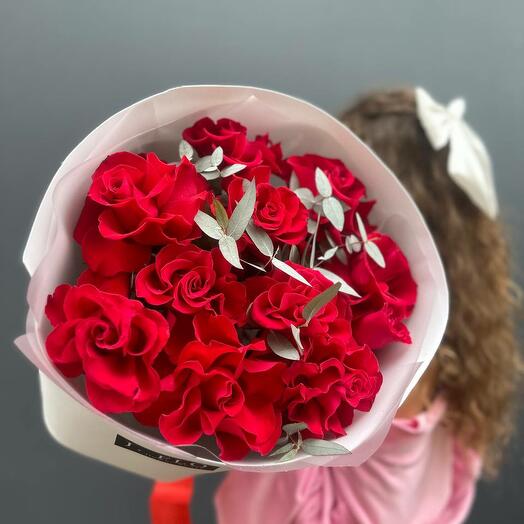 Rosas francesas rojas 11pcs
