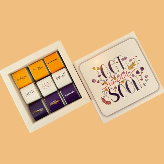 Get Well Soon Chocolate Box