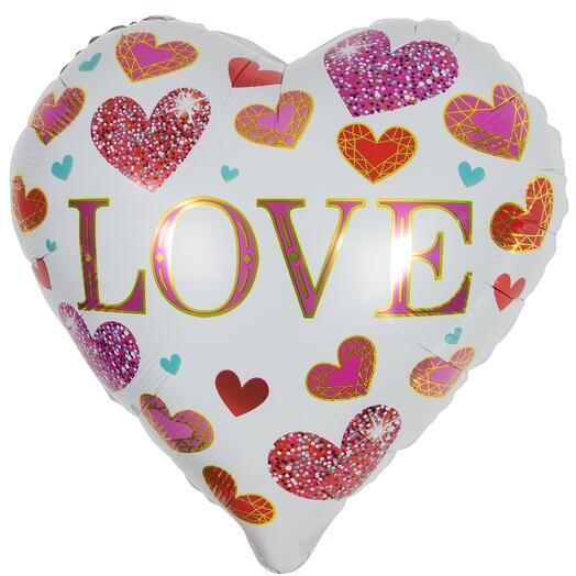 Шар-сердце LOVE
