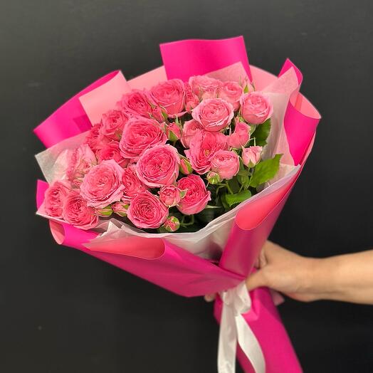 Букет кустовых роз 🌸