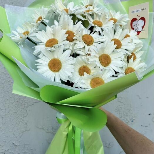 Букет крупных ромашек 😍