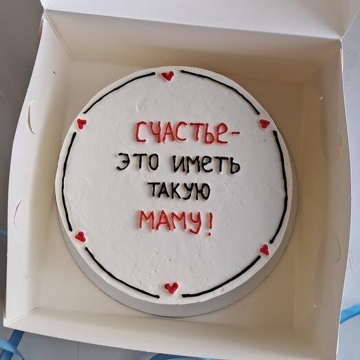 Бенто торт маме