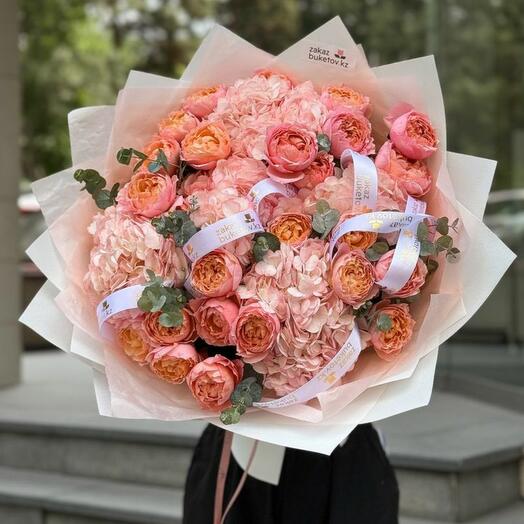 Букет "Нежность сердца"