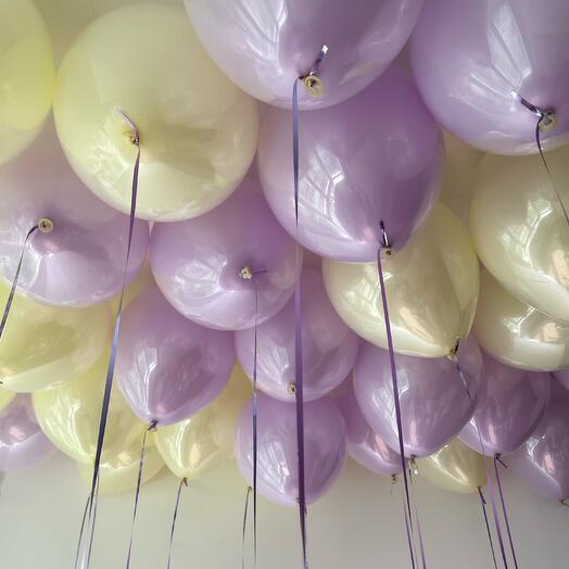 "Солцне на рассвете" (набор из 27 шаров для девушки)