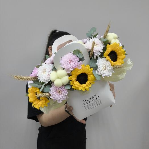 Сумочка с подсолнухами🌼