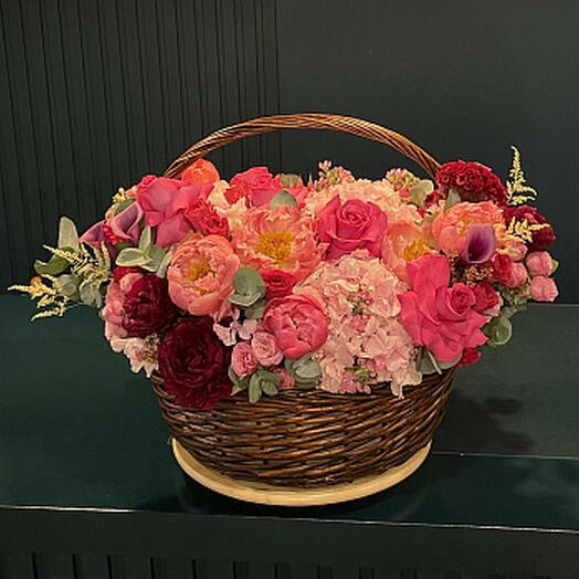 Цветочная корзина Blooming Garden