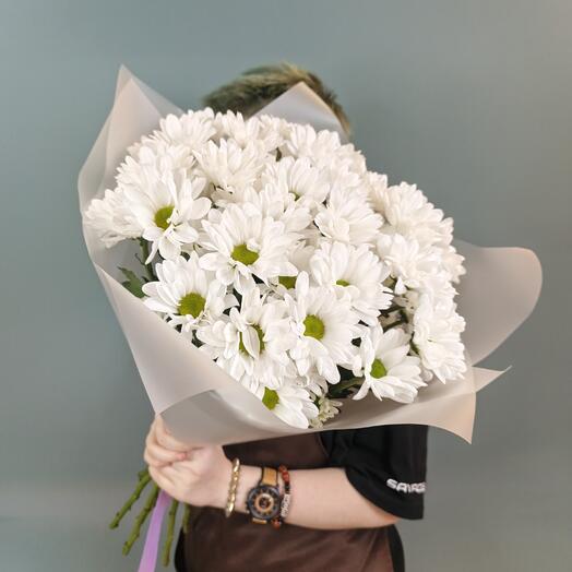 Букет из кустовой хризантемы