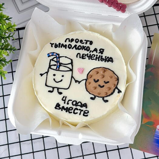 Бенто-торт девушке,парню,мужу,жене на день рождения,годовщину