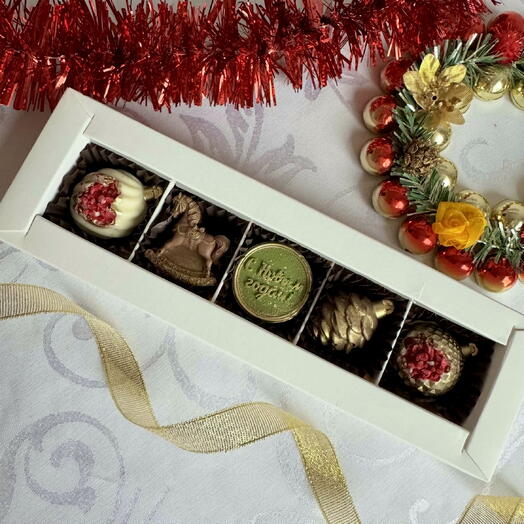 Набор шоколадных конфет 5 штук