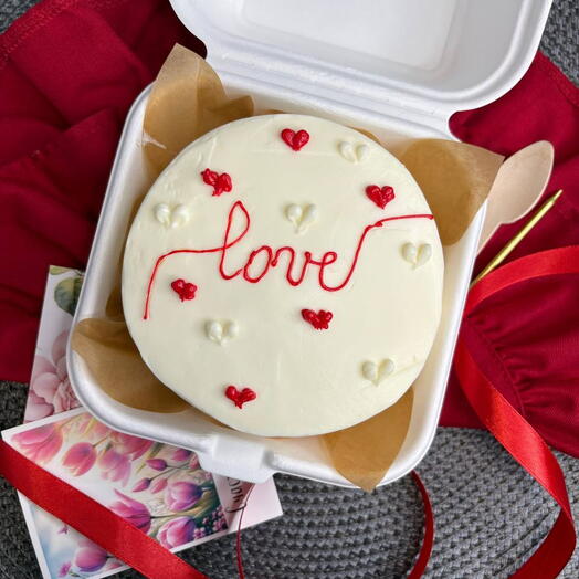 Бенто торт LOVE