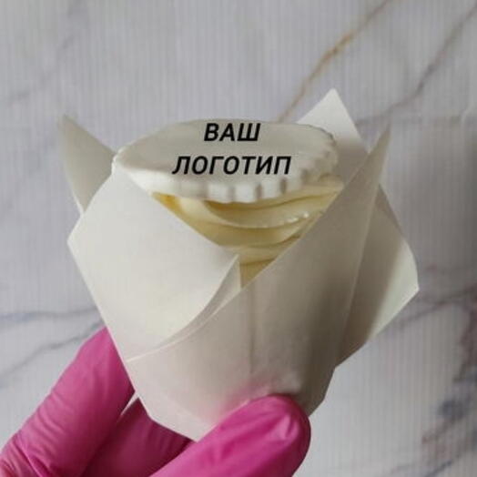 Капкейки с вашим логотипом в индивидуальной упаковке на корпоратив / выпускной / день рождения / новый год