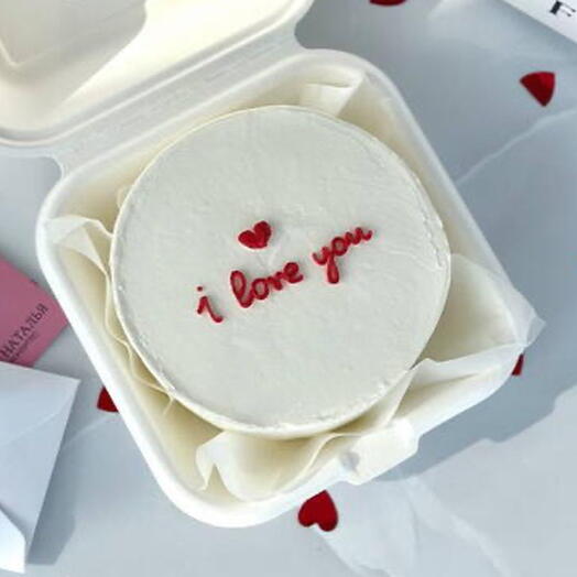 Бенто торт с любовью бенто I love you