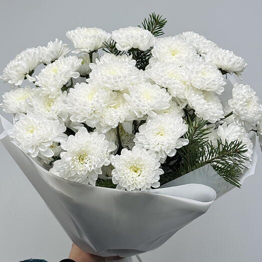 Букет из хризантем