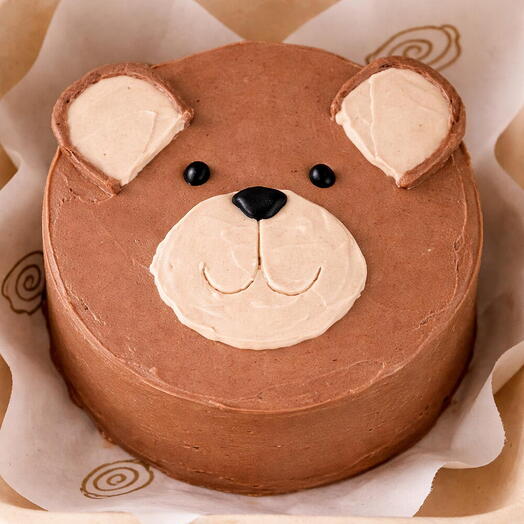 Bento Teddy Chocolate Mini Cake | Adorable Treat for 2 – Dubai