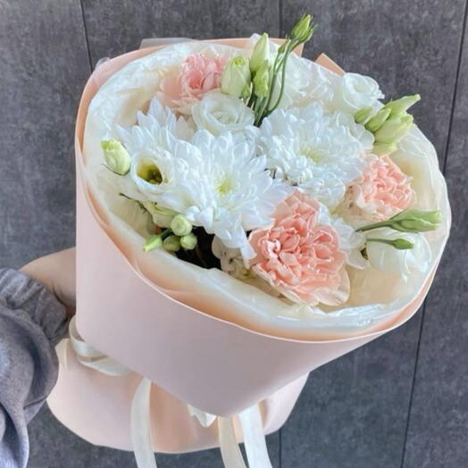 Букет комплимент из стойких цветов🌸