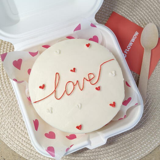 Бенто торт Love 500г