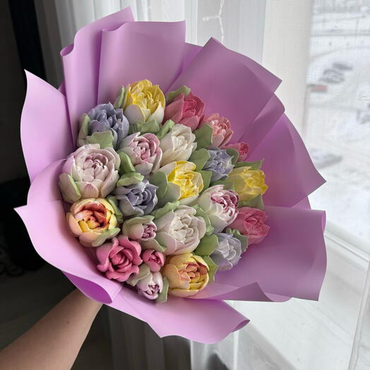 Зефирный букет