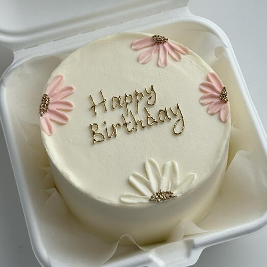 Бенто-торт на день рождения «Happy birthday»