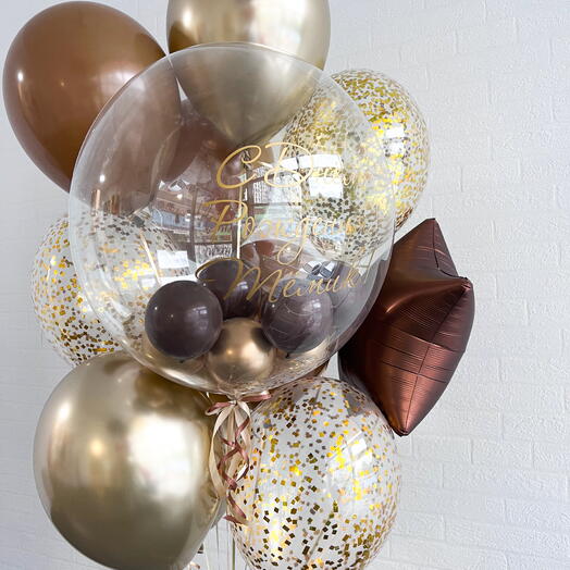 Набор шаров "Шоколад"