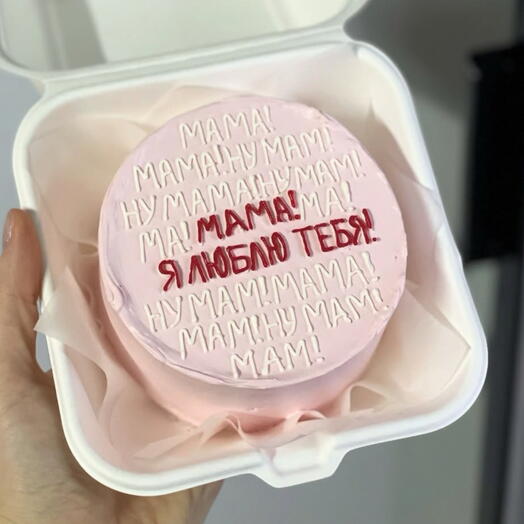 Бенто торт маме