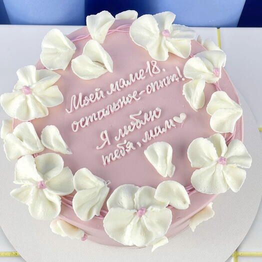 Торт на день рождения маме