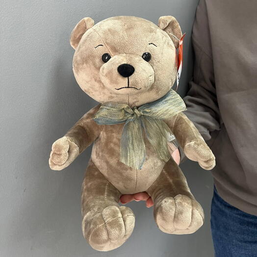 Мягкая игрушка 🧸 Мишка с бантом
