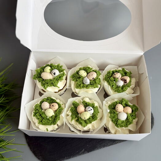 Мини кексы пасхальные