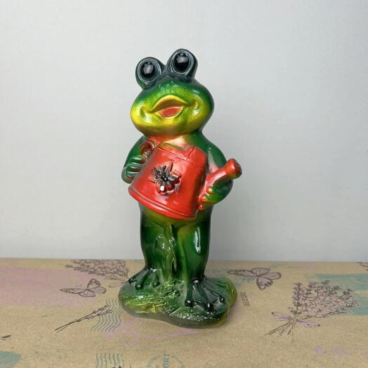Садовая фигура копилка лягушка 🐸