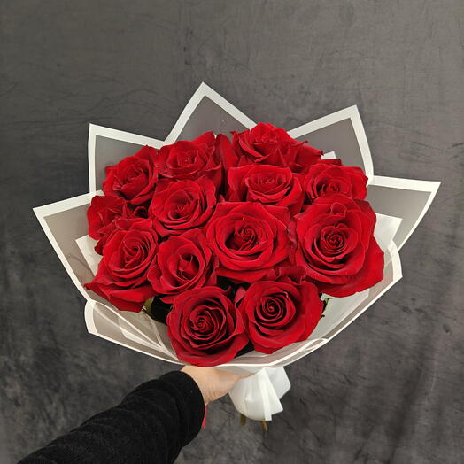 Букет из красных роз 🌹🌹🌹