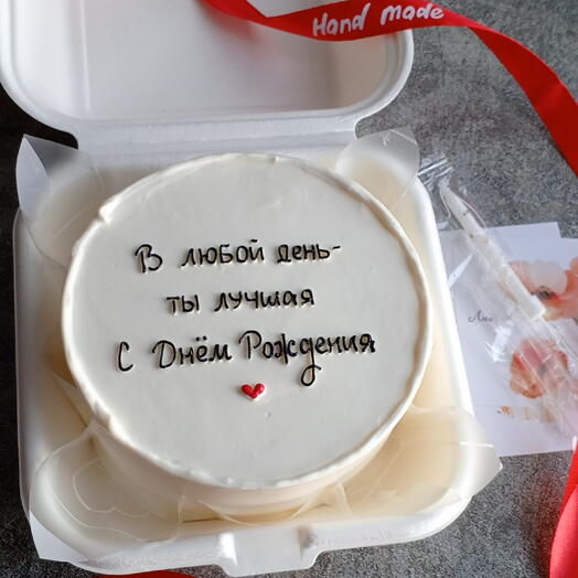 Бенто-торт для любимой