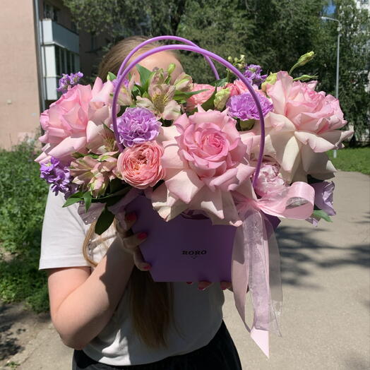 Сумка маттиола + розы 🌸💞🌸