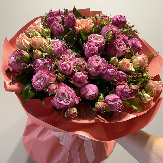 Berry mix, l-sized букет из кустовых роз