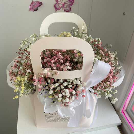 Гипсофила в коробочке 🌸
