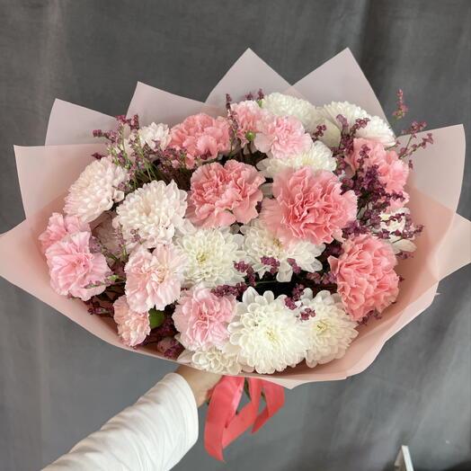Стойкий букет «Pink»