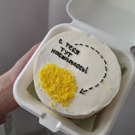 Бенто суши торт размер S️🎂🍣️ "с тебя тут насыпалось"