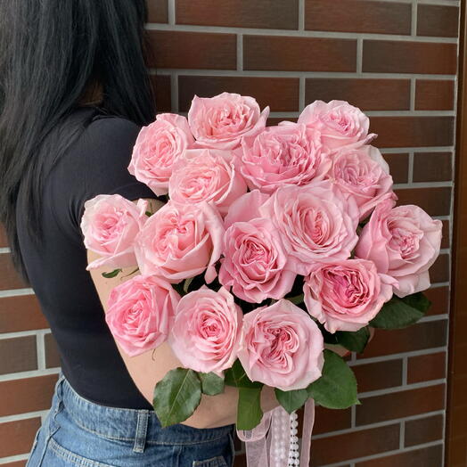 Роза пионовидная Pink Ohara